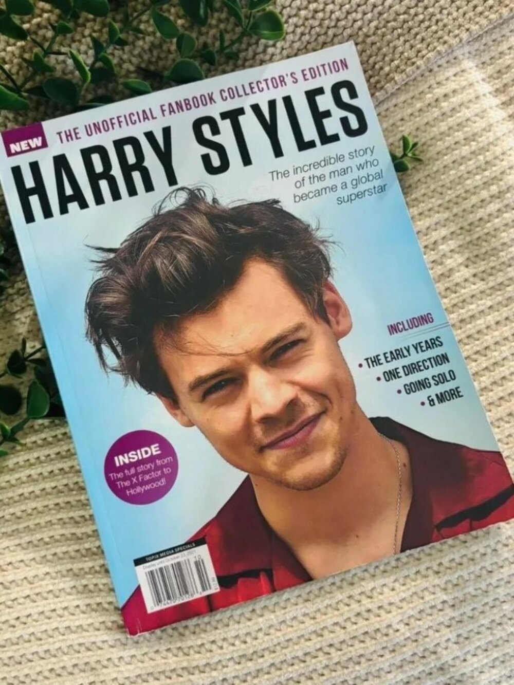 Harry Styles Unofficial Fanbook Collector's Edition Bookazine